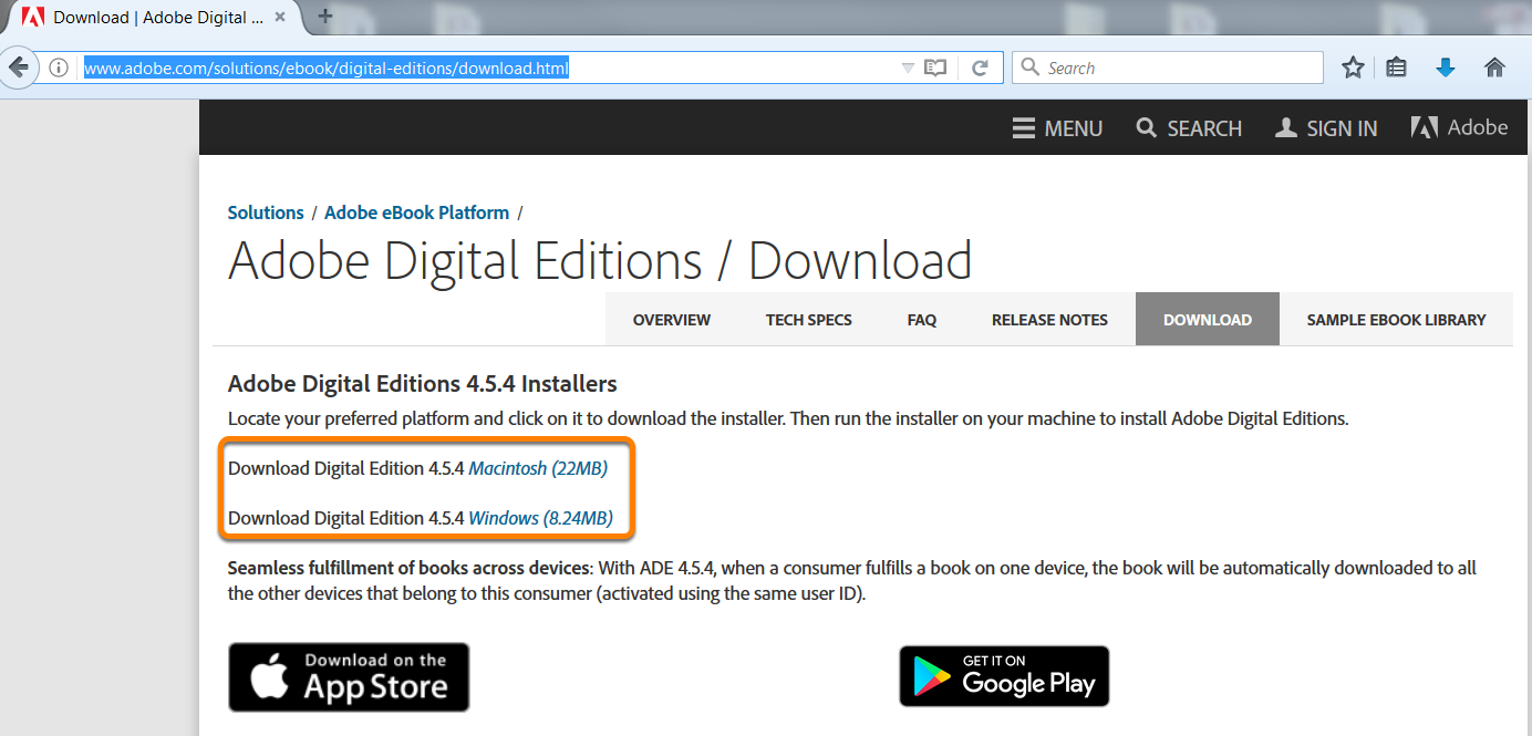 adobe digital editions error check activationadobe id