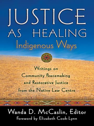 Justice as Healing cover